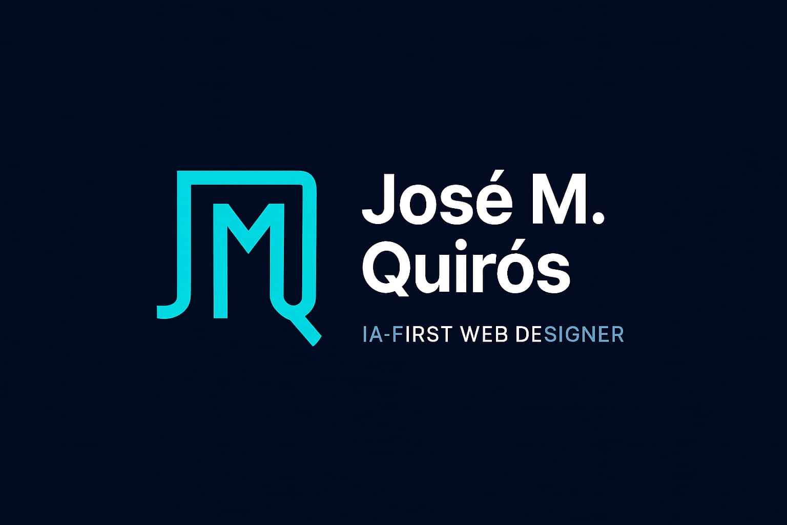 José M. Quirós — Webs IA